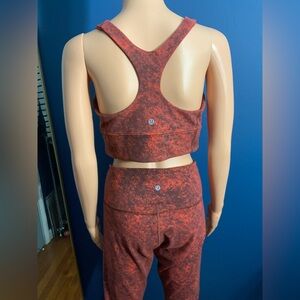 Lululemon athletic leggings 16, and matching tank 14
